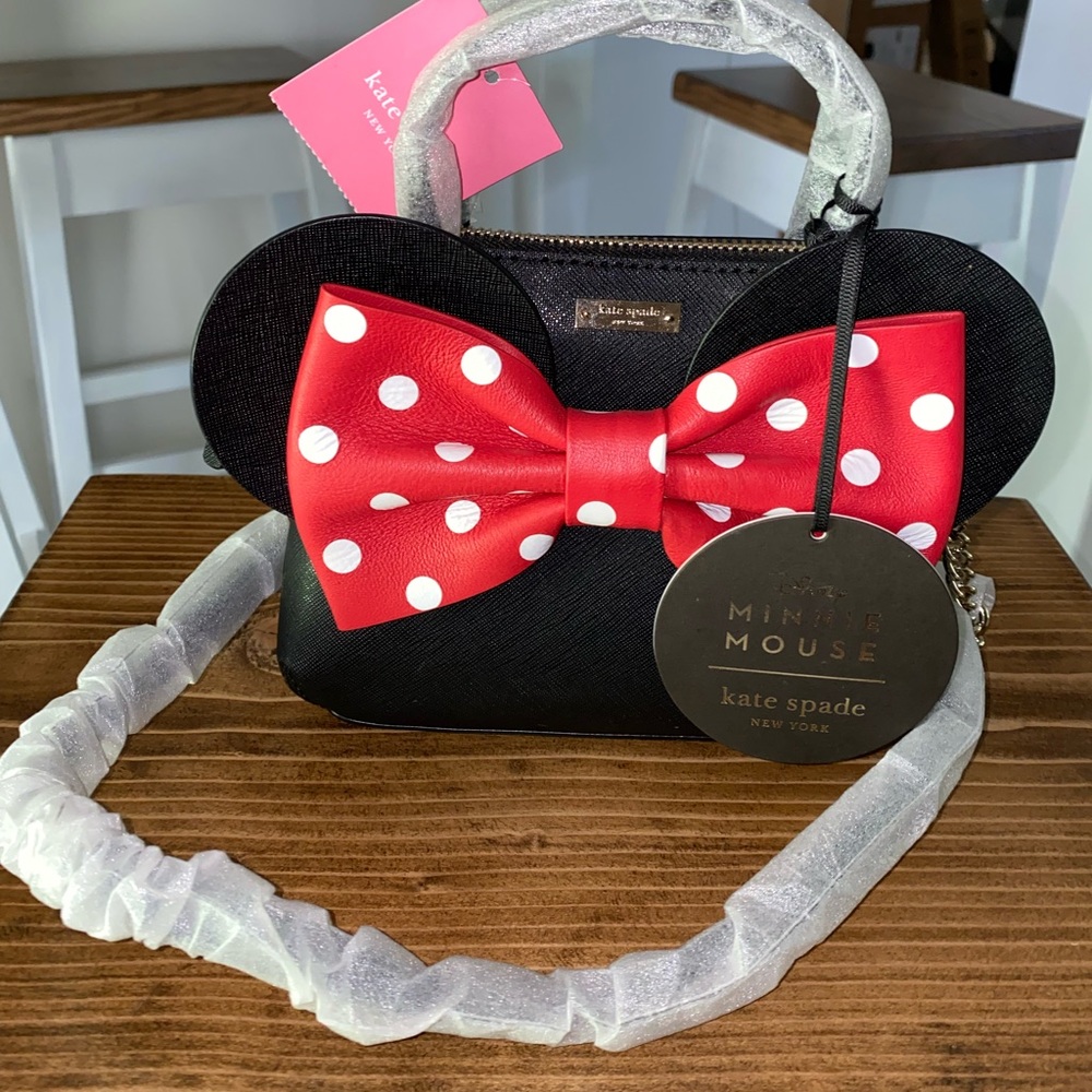 Brand new cross body with tags Kate spade Disney edition Minnie Mouse